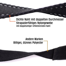 Laden Sie das Bild in den Galerie-Viewer, Hundeleine mit doppeltem Griff für Kontrolle/Sicherheit/Training