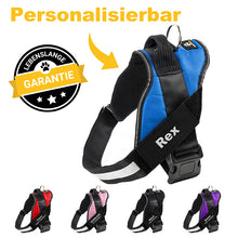 Laden Sie das Bild in den Galerie-Viewer, Personalisierbares Doggykingdom® Anti-Zug-Geschirr - Lebenslange Garantie