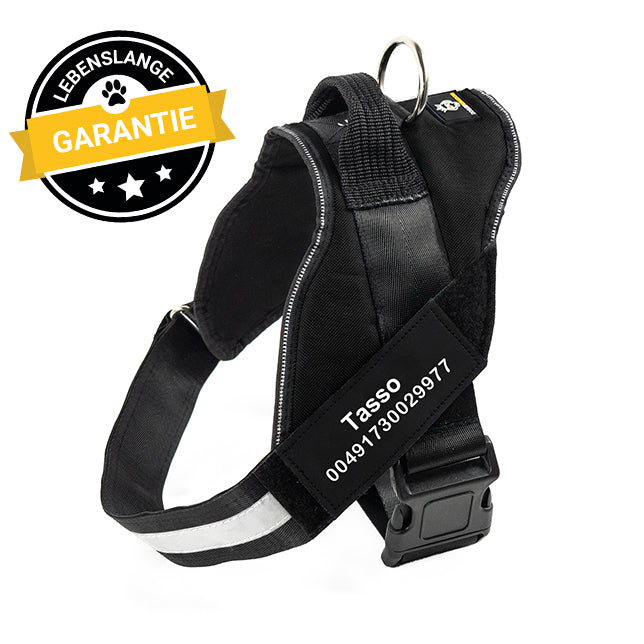 Personalisierbares Doggykingdom® Anti-Zug-Geschirr - Lebenslange Garantie